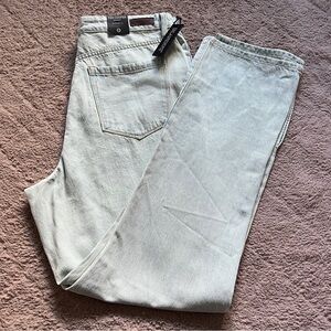 NWT Blank NYC The Cooper Super High Rise Jeans Button Fly‎ Preppy Capsule Sz 32